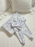 Set Neonato Safari Ciniglia Blu 3 Pezzi 0-3m