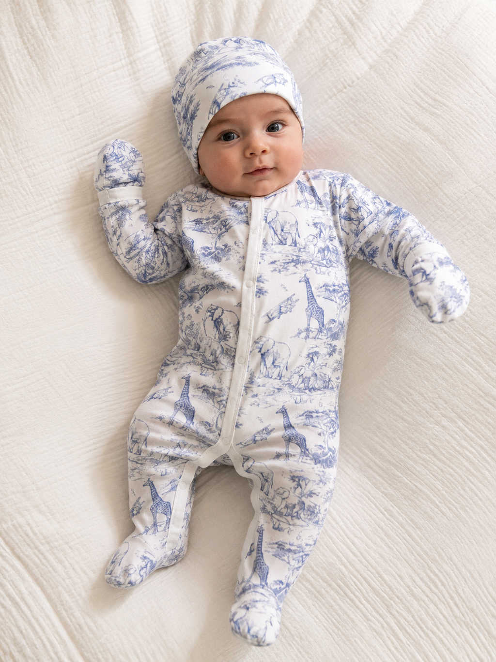 Set Nascita Safari - 5 pezzi 0-3m