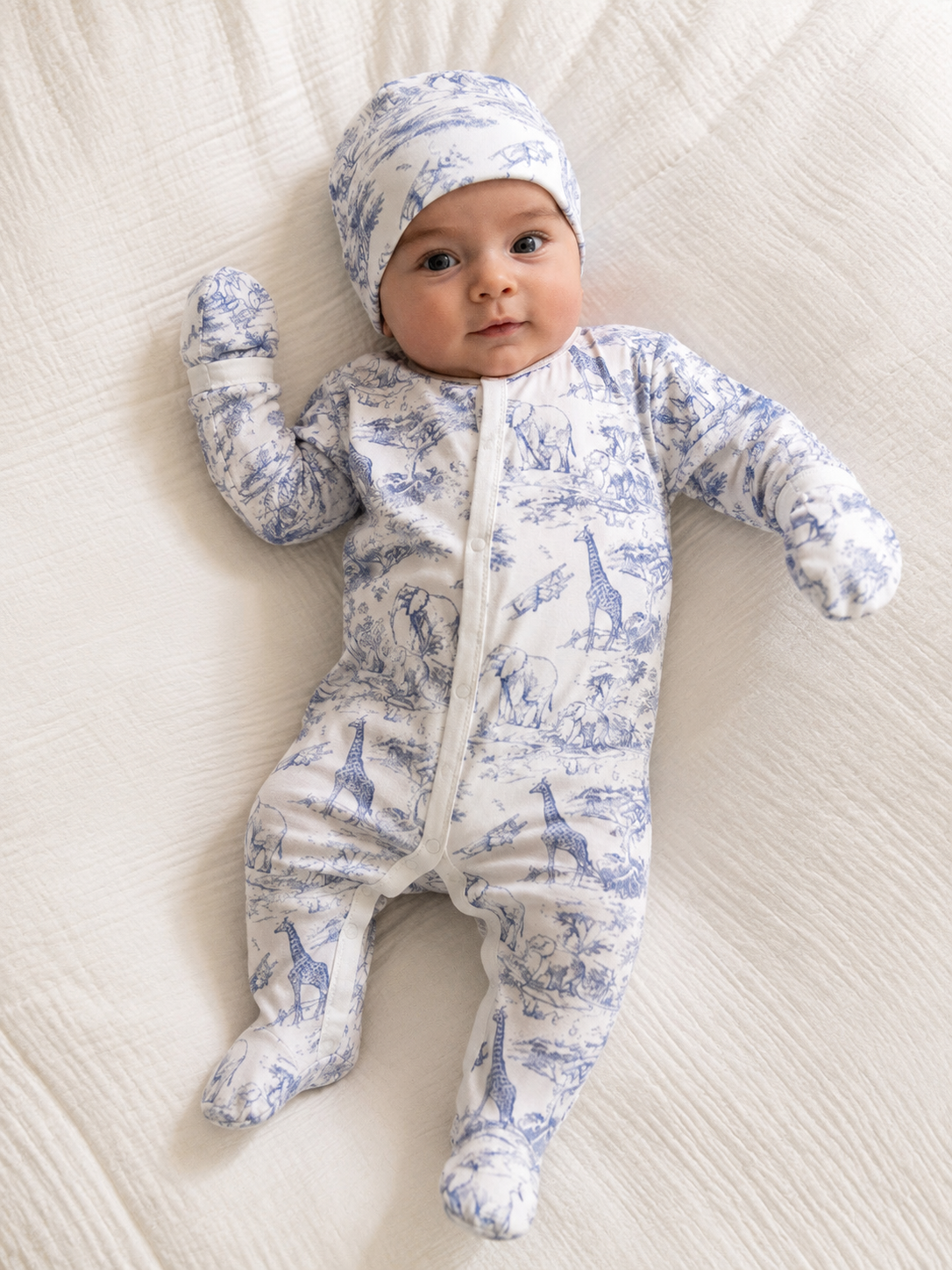Set Nascita Safari - 5 pezzi 0-3m